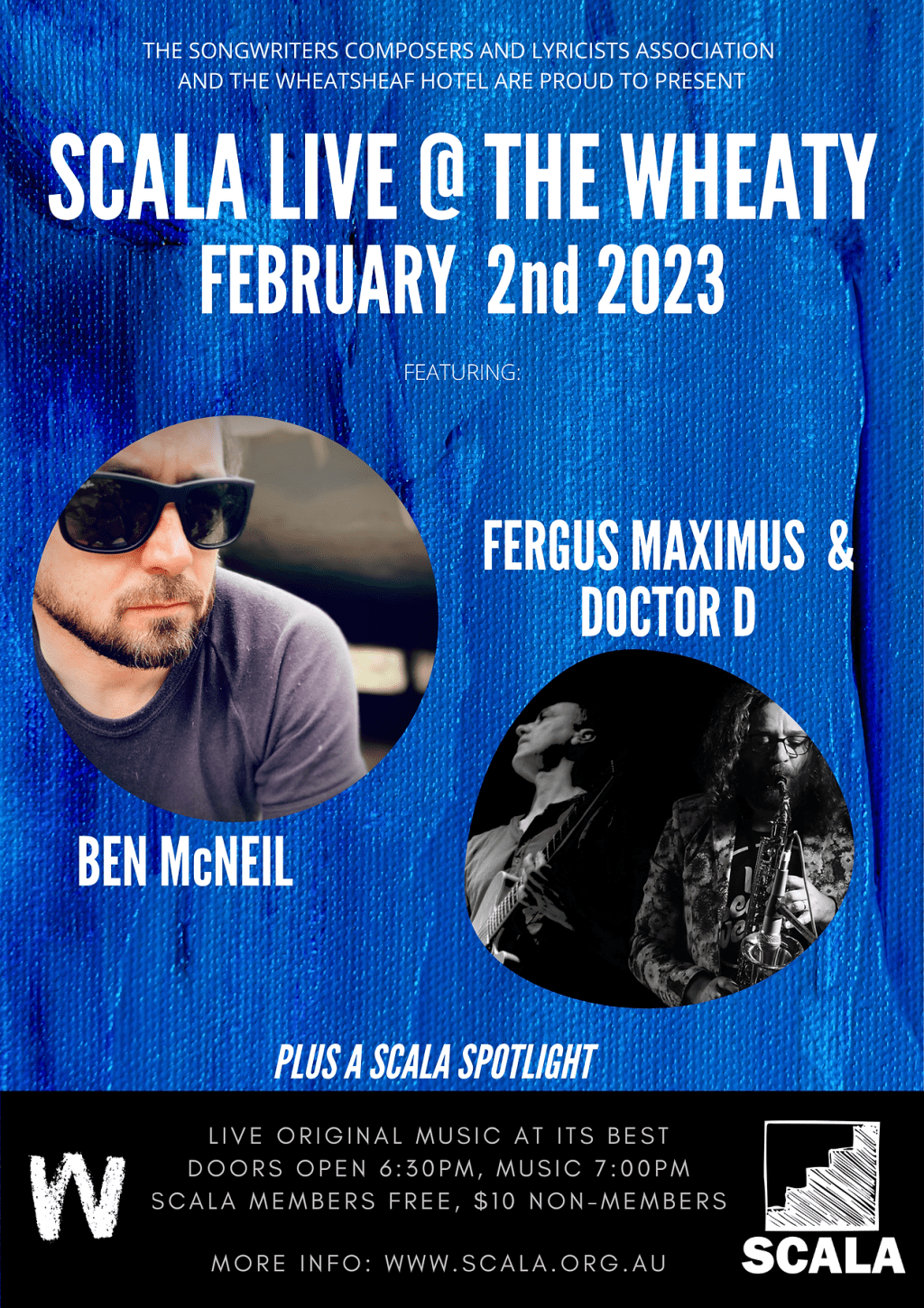 Duo performance at SCALA Live at the&nbsp;Wheaty